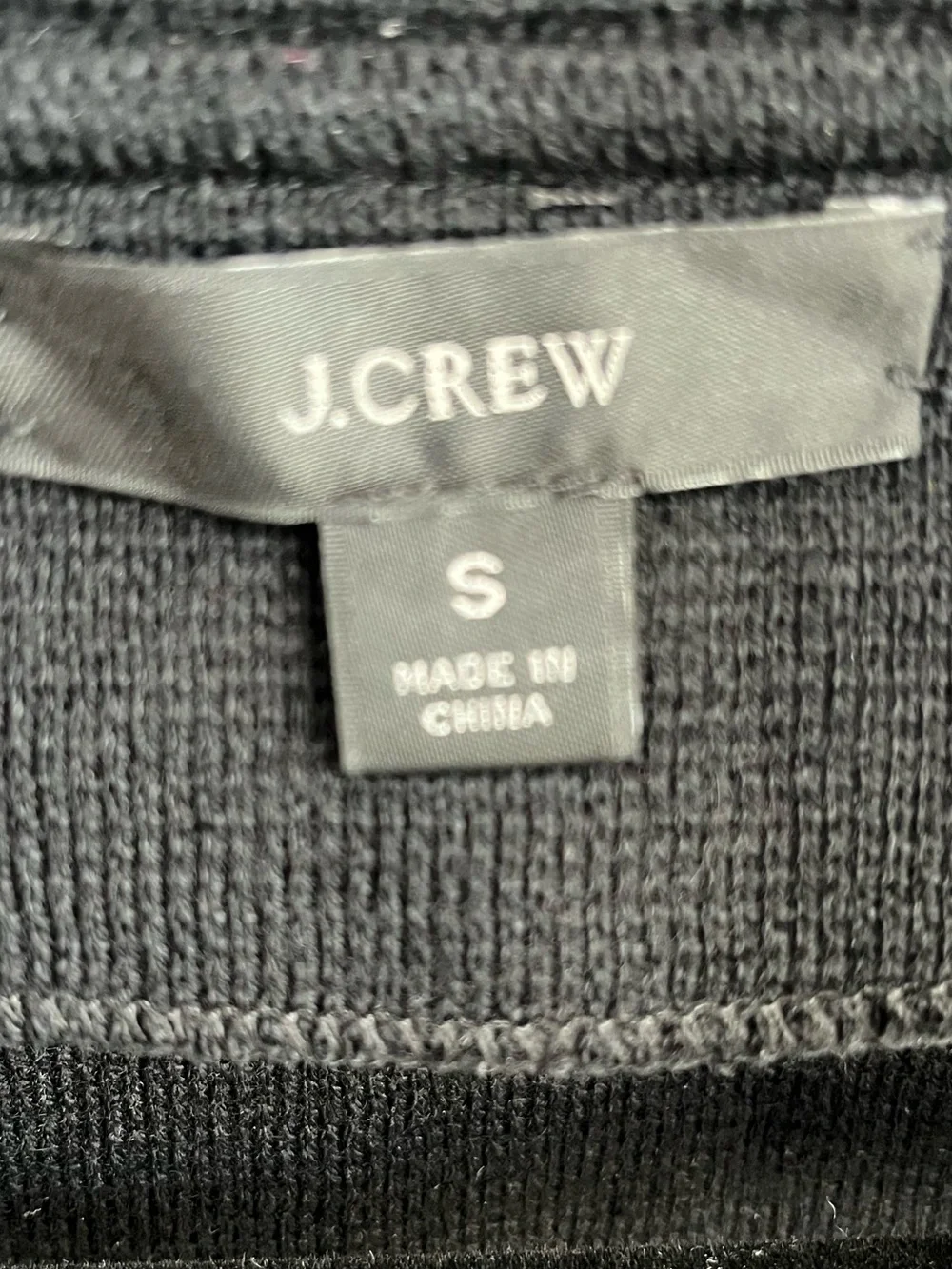 J. Crew Sophie Open Front Sweater-blazer Black  Size Small